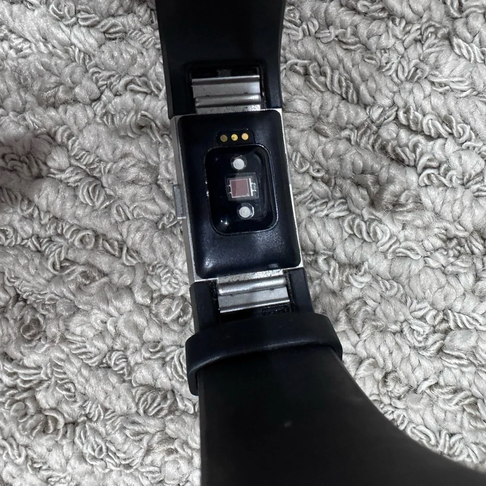 Black Fitbit Tracker